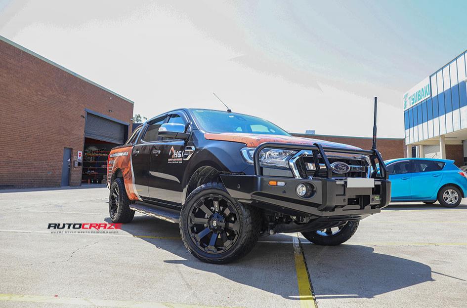 FORD RANGER AMBUSH MATTE BLACK